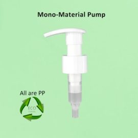 Mono materiaali Lotion Pump